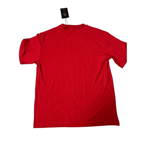 A.C. Milan Red Drop Needle Short Sleeve T-shirt Sz XL - Picture 6 of 7